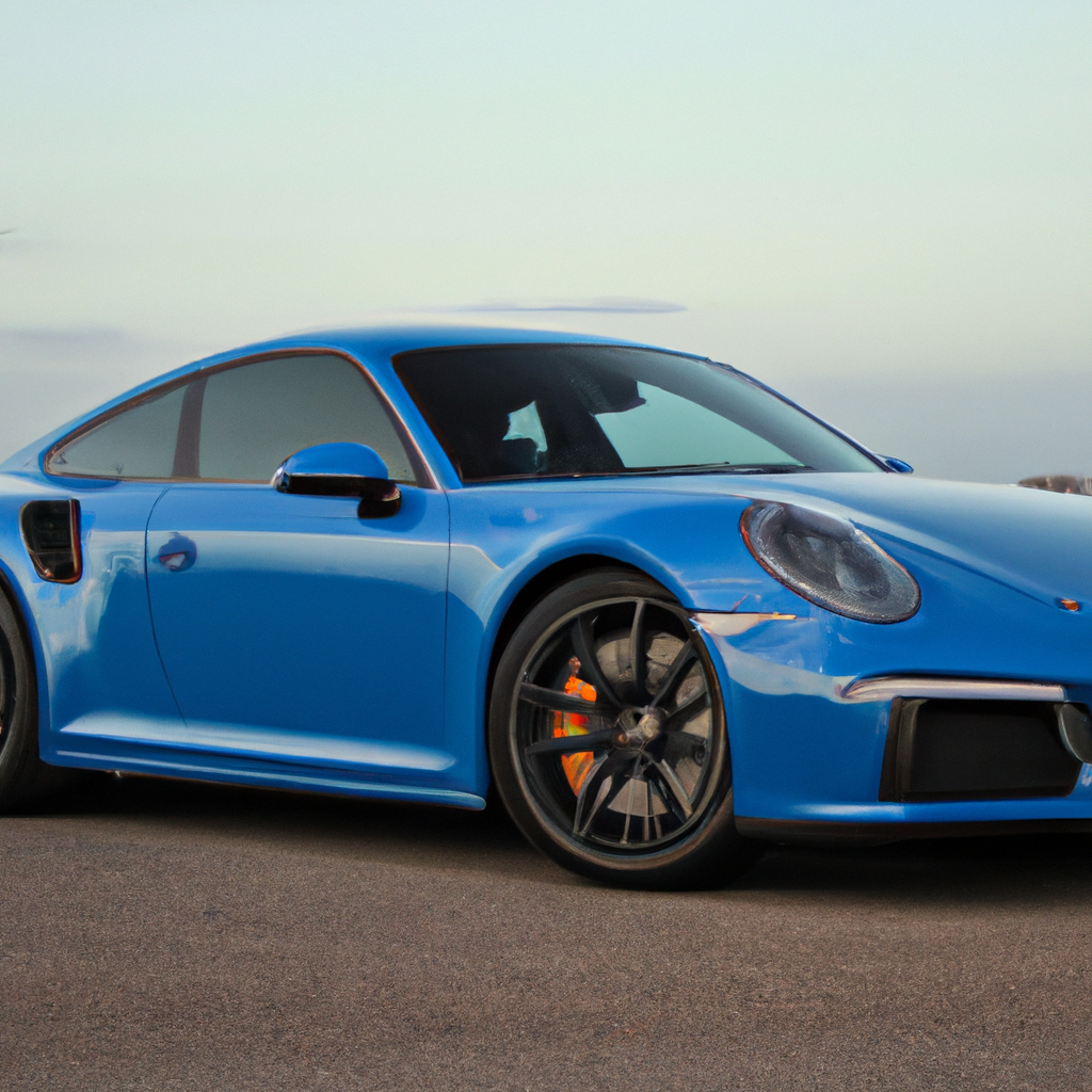 Porsche 911 Turbo S 2023 Azul Metálico